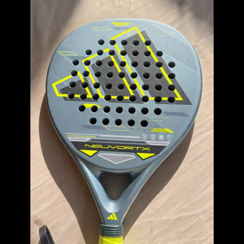 Raket Padel Adidas Neuvortx - Like New! Baru Pakai 1x, Mulus Banget