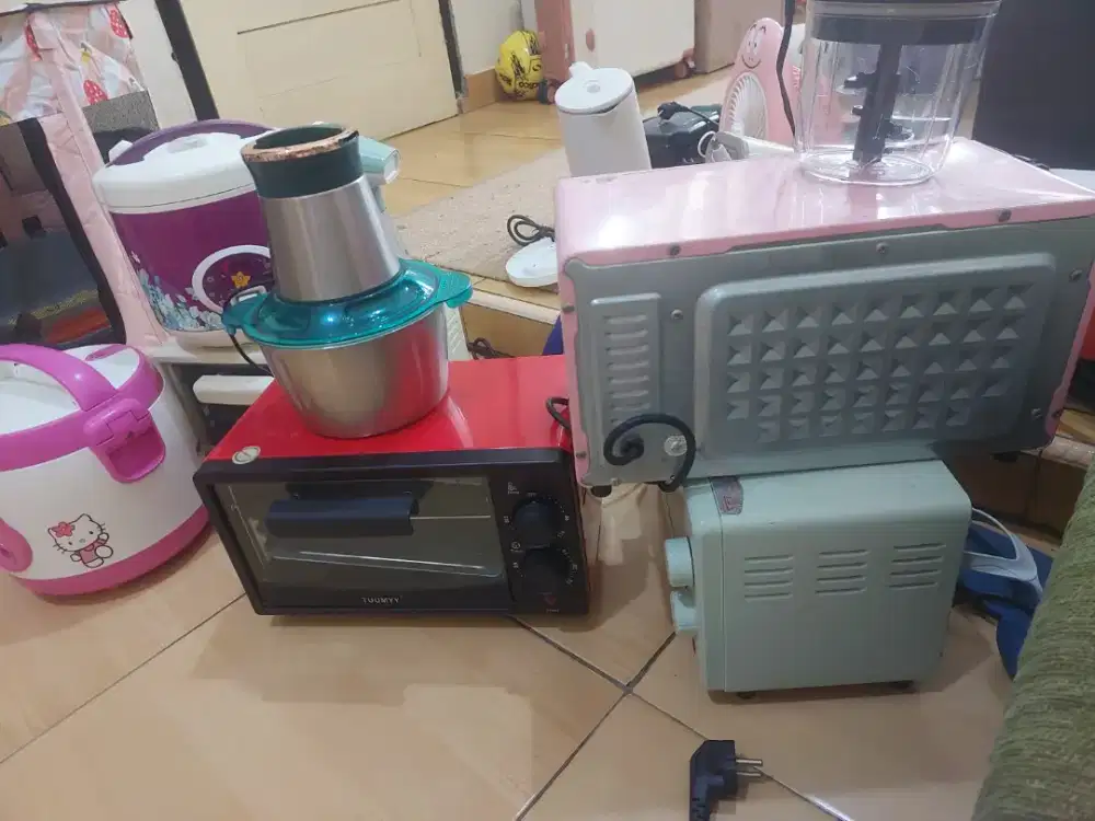 Jual apa adanya rice cooker oven dan airfryer
