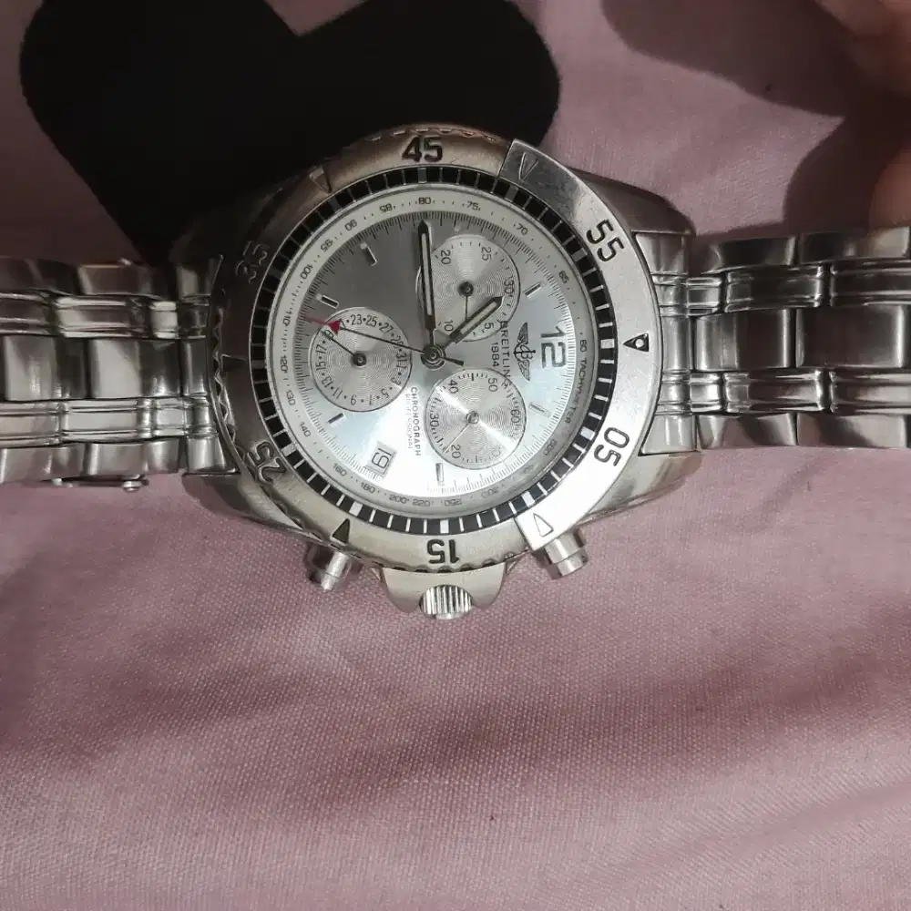 JAM tangan Breitling 1884 Chrono Chronograph nemudijalan dijual aja