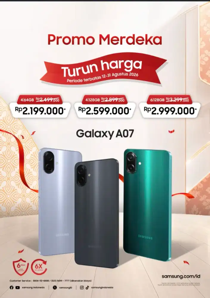 Samsung A07 SERIES CICILAN/CASH