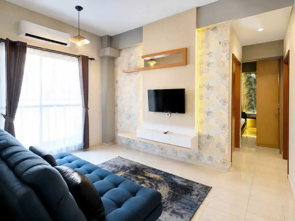 Dijual Apartemen Puncak Dharmahusada Furnished 2 BR Plus REV.A978
