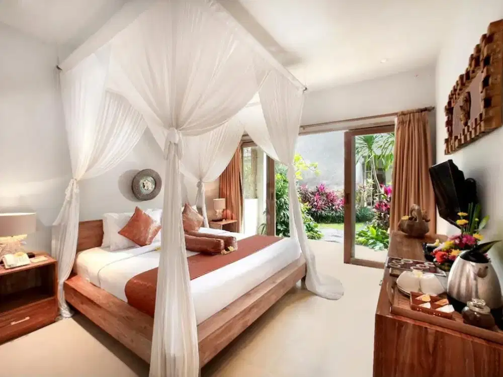 For sale  Di jual 4 Star Mini Hotel Loakasi in Lodtunduh UBUD gianyar bali  with Ricefield View