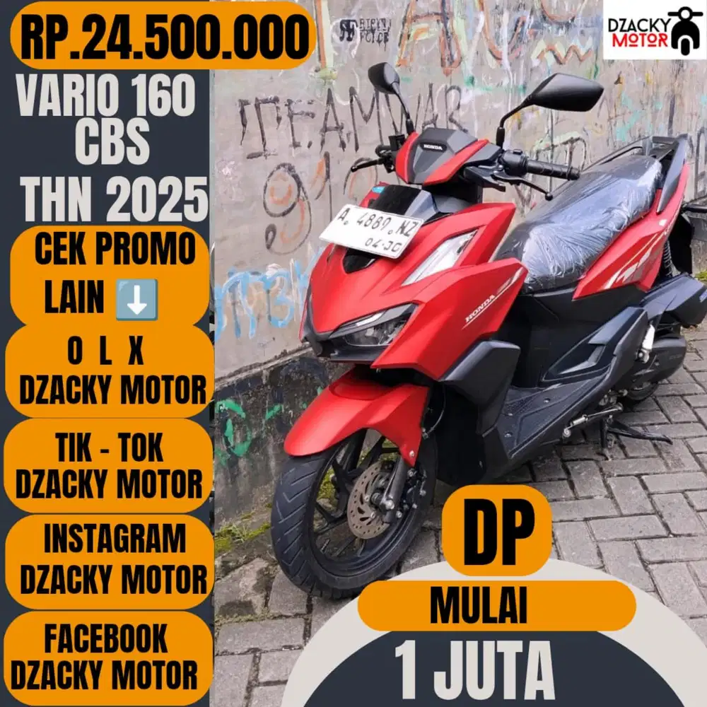 VARIO 160 CBS 2025 SECOND LIKE' NEW
