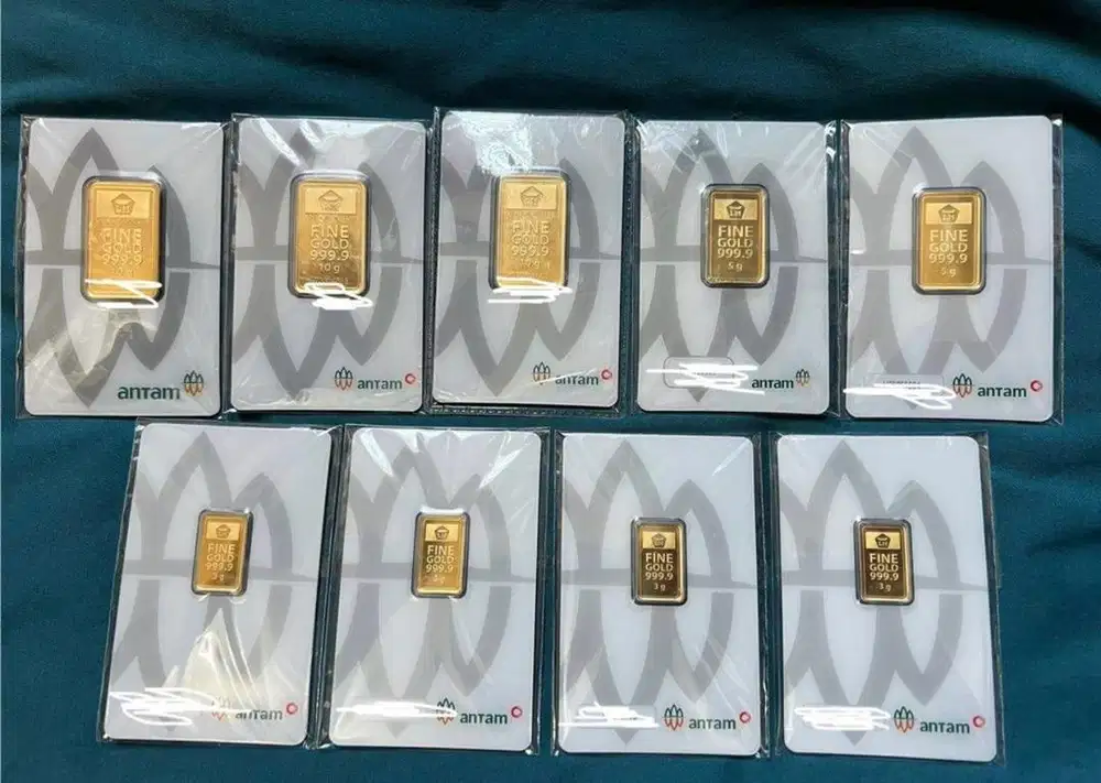 Logam Mulia Antam 10 dan 5 gram