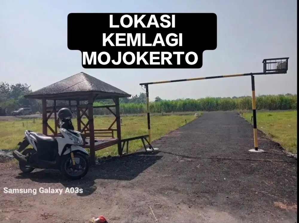 TANAH KAVLING STRATEGIS SIAP BANGUN DI KEMLAGI MOJOKERTO PROMO KREDIT