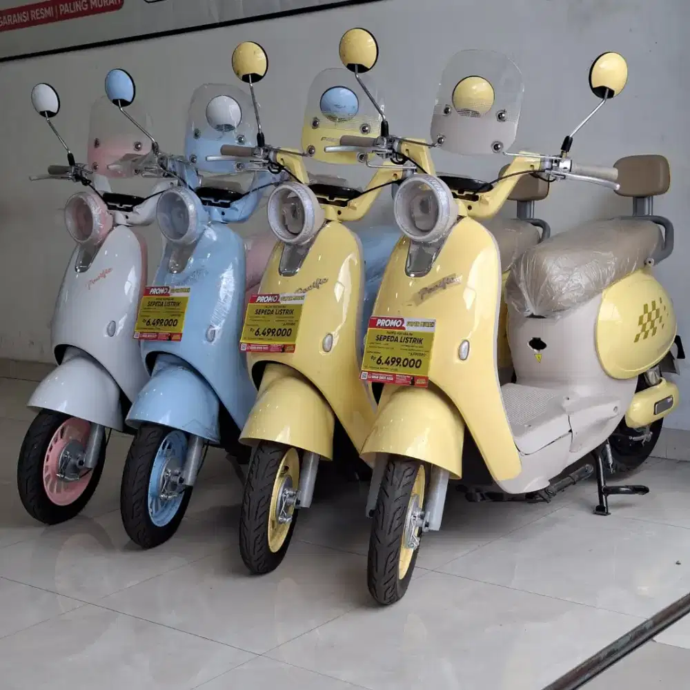 Sepeda Listrik Stok Terbatas Harga Promo