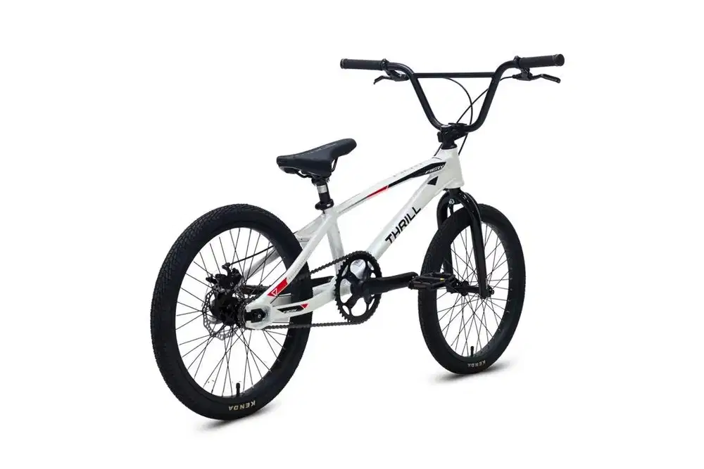 Dijual Sepeda BMX Thrill fierry warna putih