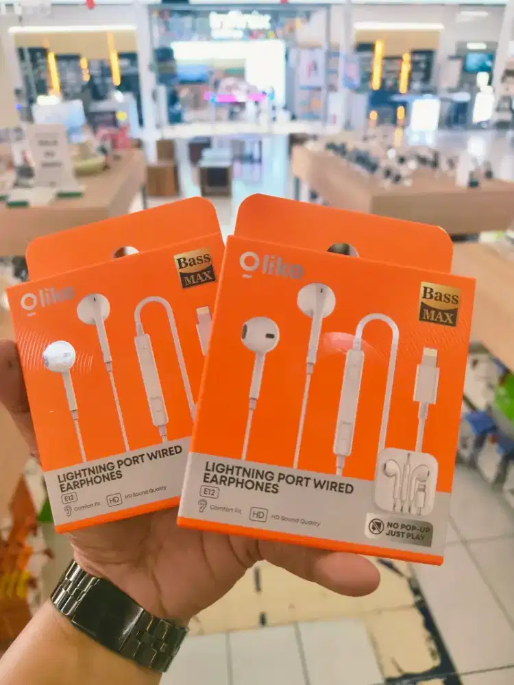 Headset kabel utk iphone Merk Olike E12