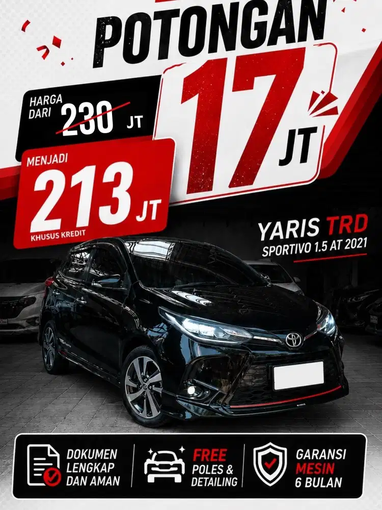 Toyota Yaris Matic 1.5 TRD Sportivo 2021