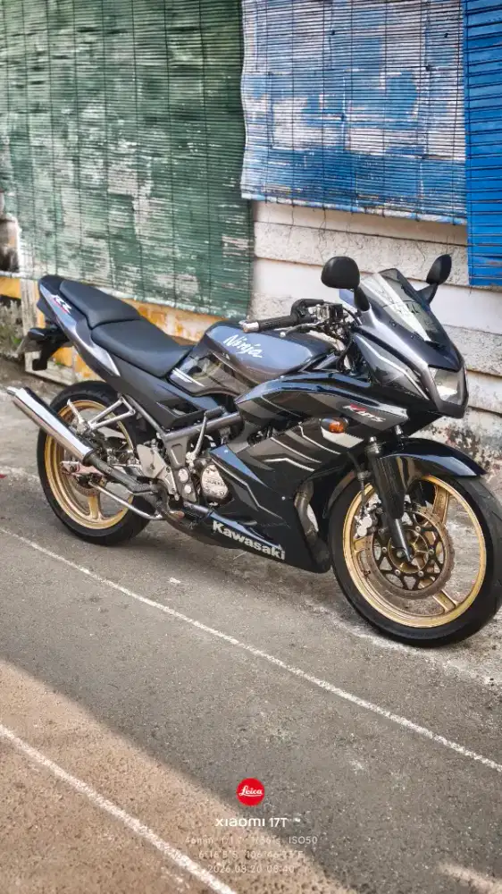 Kawasaki ninja rr 2015 SE silver