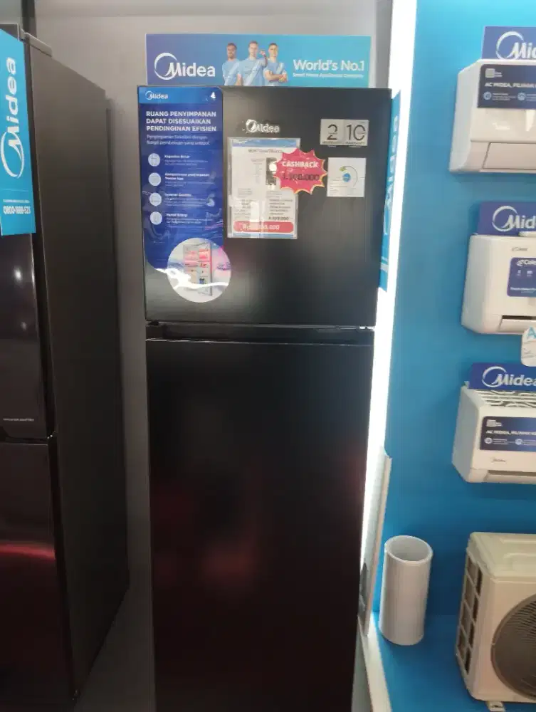 Kulkas Midea MDRT385MTB