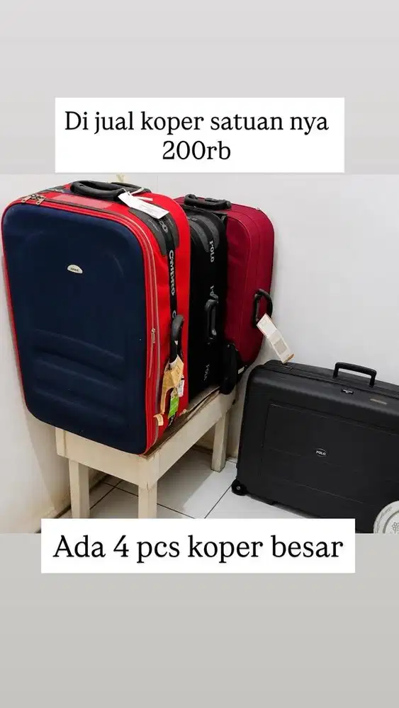 Di jual koper besar