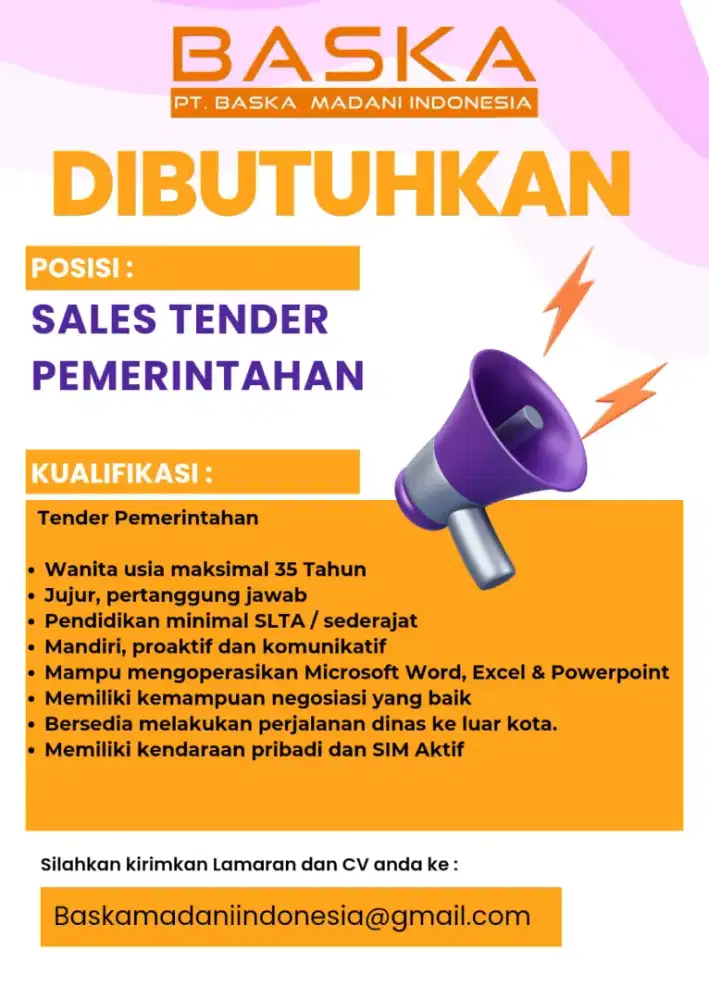 Di cari sales/marketing