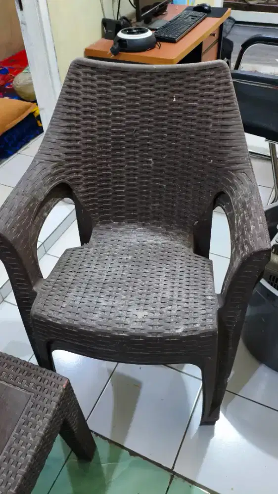 Kursi Santai Plastik Set
