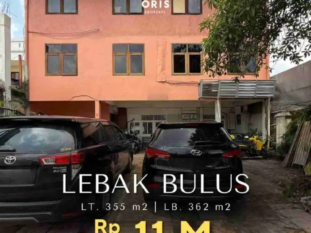 Lebak Bulus Ruko 3 Lantai Area Komersil Cocok Untuk Usaha & Kost