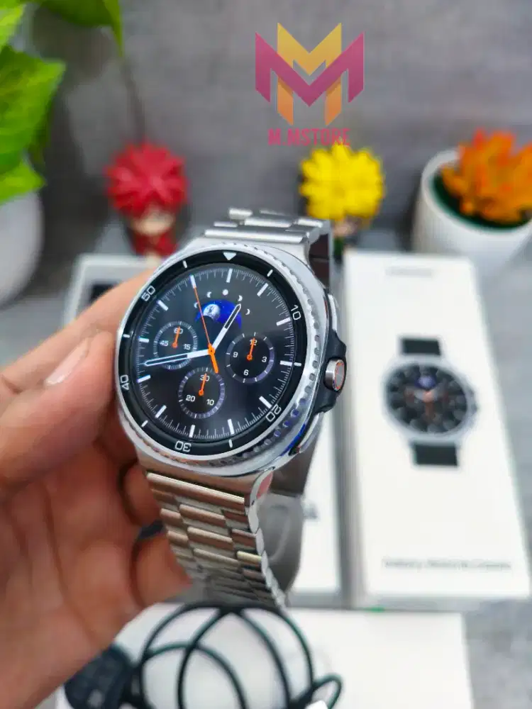 Samsung Galaxy Watch 8 Classic Black garansi On Fullset Original