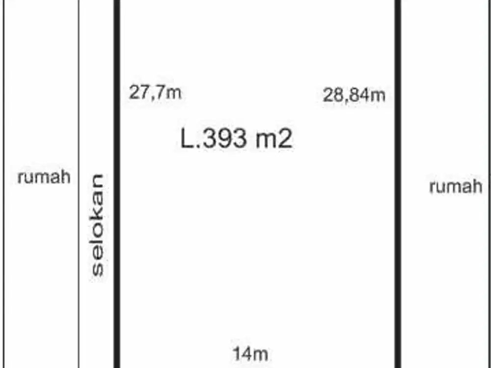 Dijual Tanah Kavling Strategis Cigadung, Luas Bagus 393m² Hanya 7,5 Juta/m² Lokasi Elit Dekat Dago & Kampus