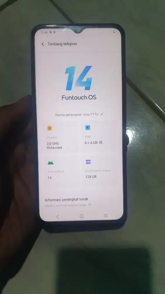 Vivo y17s 4+4/128gb