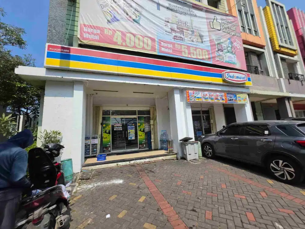 Ruko Fluorite Gandeng 2, 3 Lantai, Hadap Jalan Raya Gading Serpong