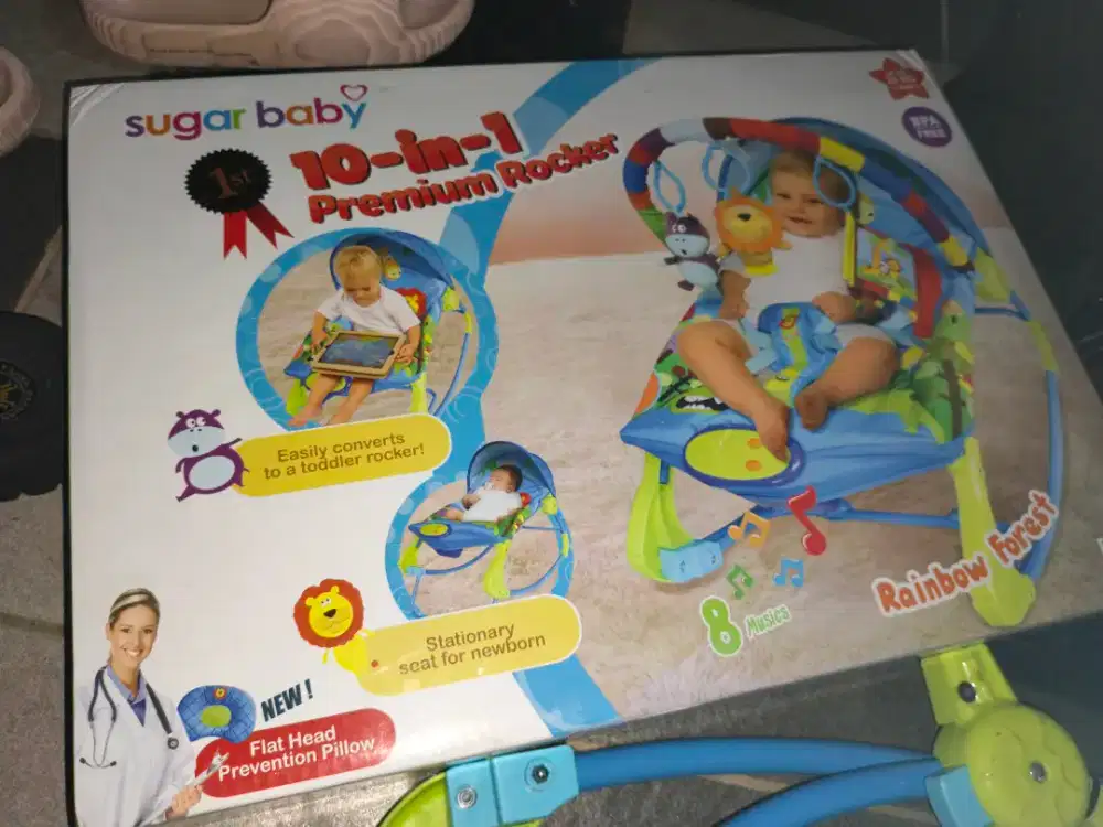 Ranjang baby dan ayunan kecil