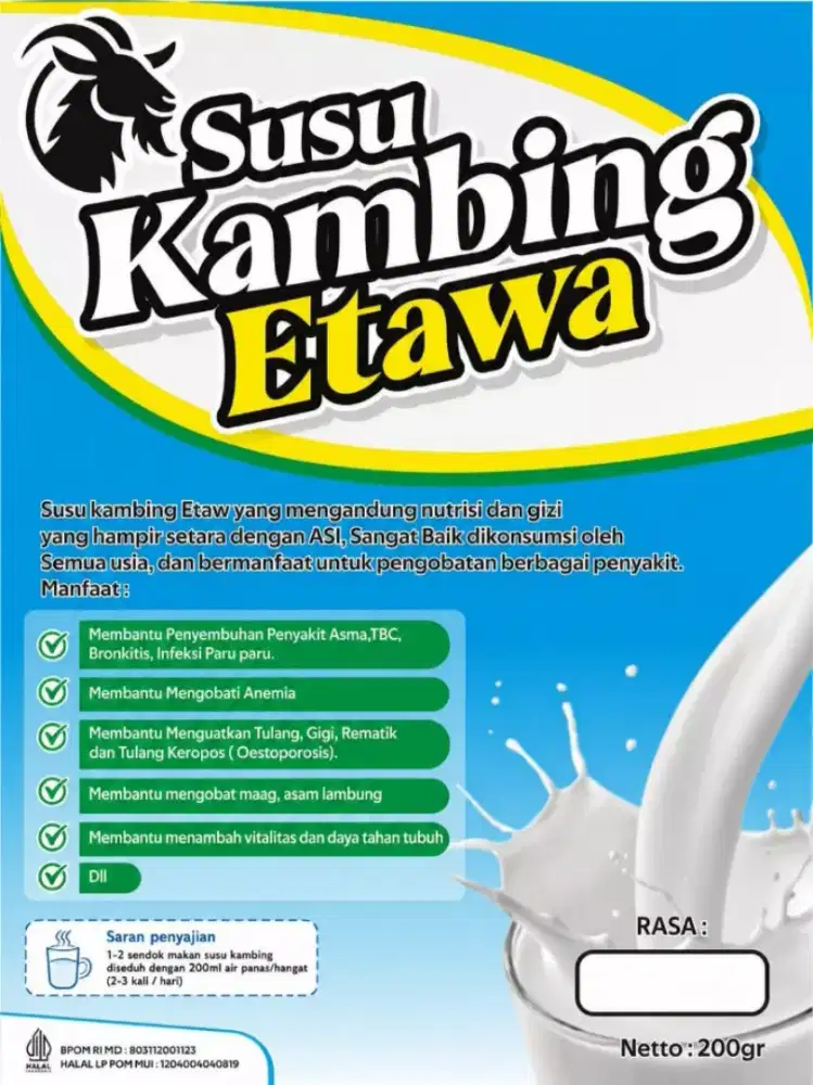 SUSU KAMBING ETAWA