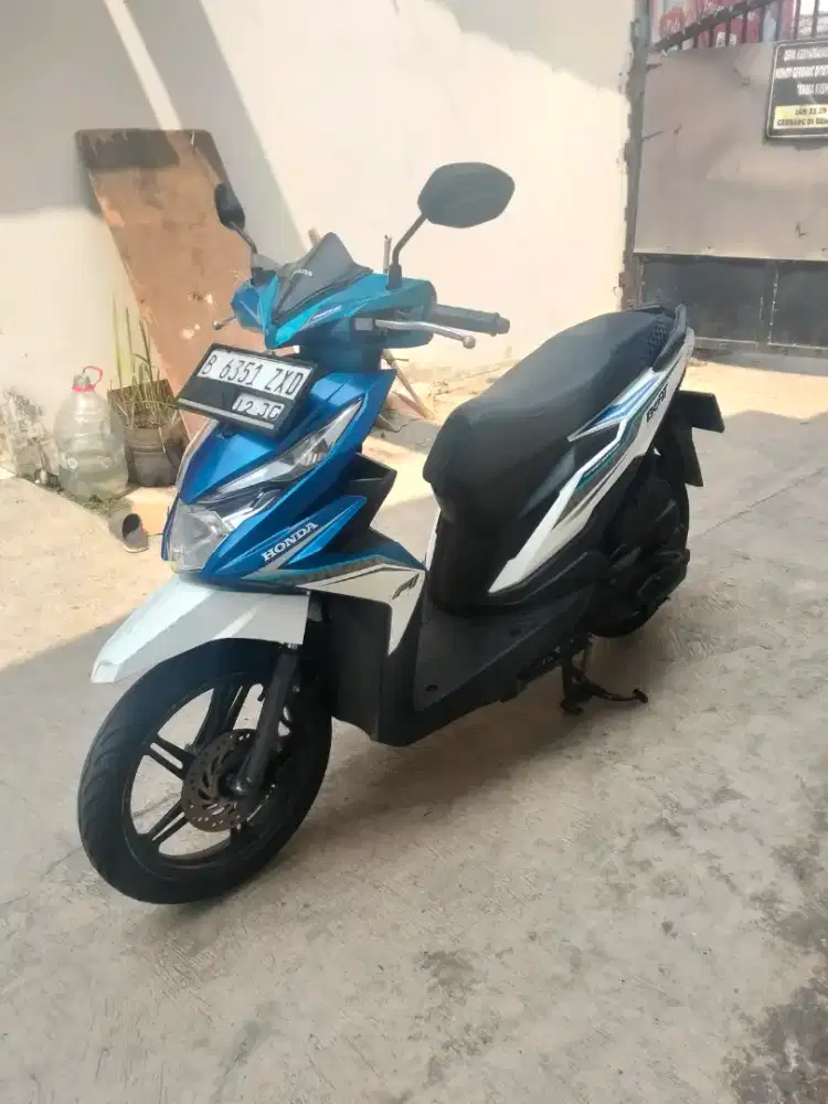 HONDA BEAT ECO CBS ISS TAHUN 2017 PAJAK HIDUP