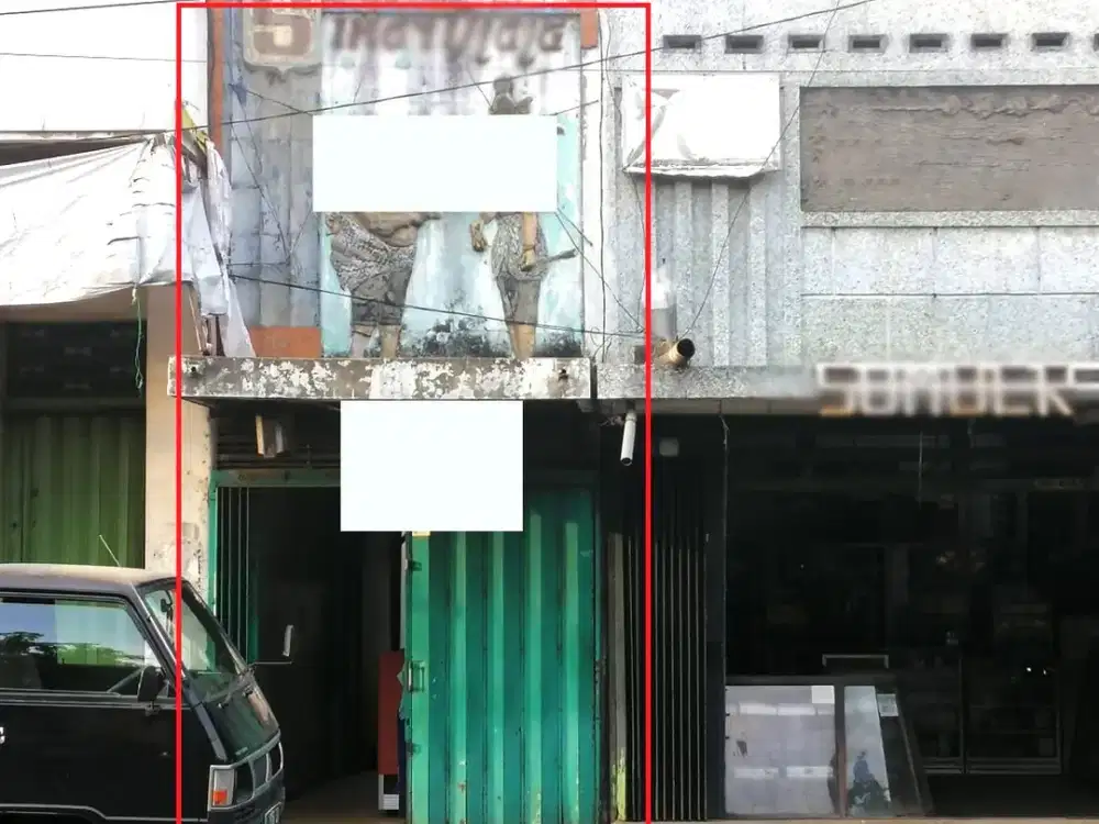 Rumah 2 Lantai Kamar Banyak Nol Jalan Raya Dekat Pasar Krian Sidoarjo