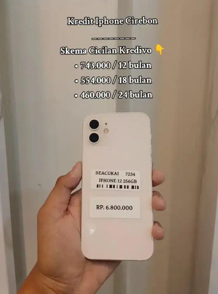 (BEACUKAI) IPHONE 12 256 GB