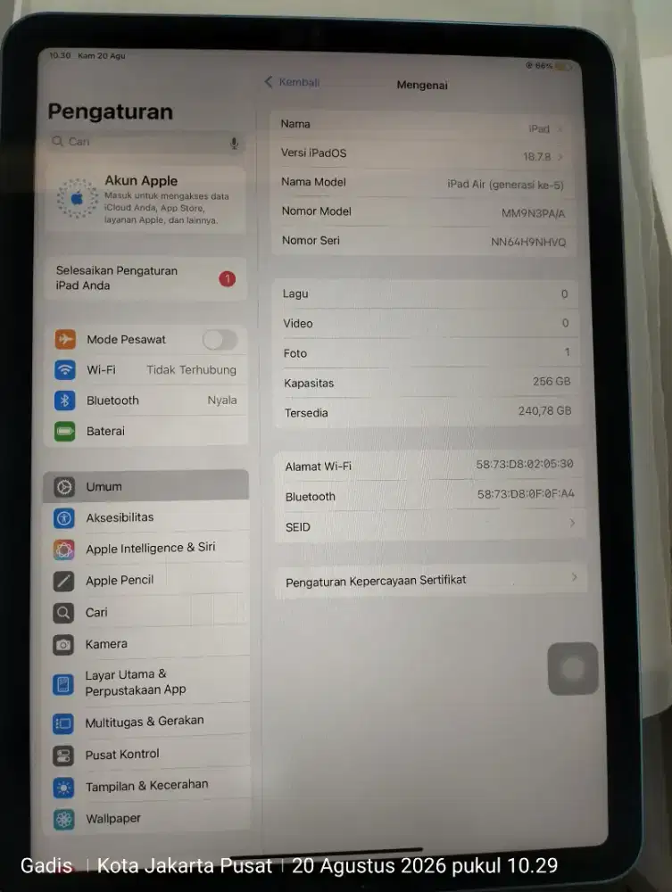 iPad air gen 5 harga 3 hari