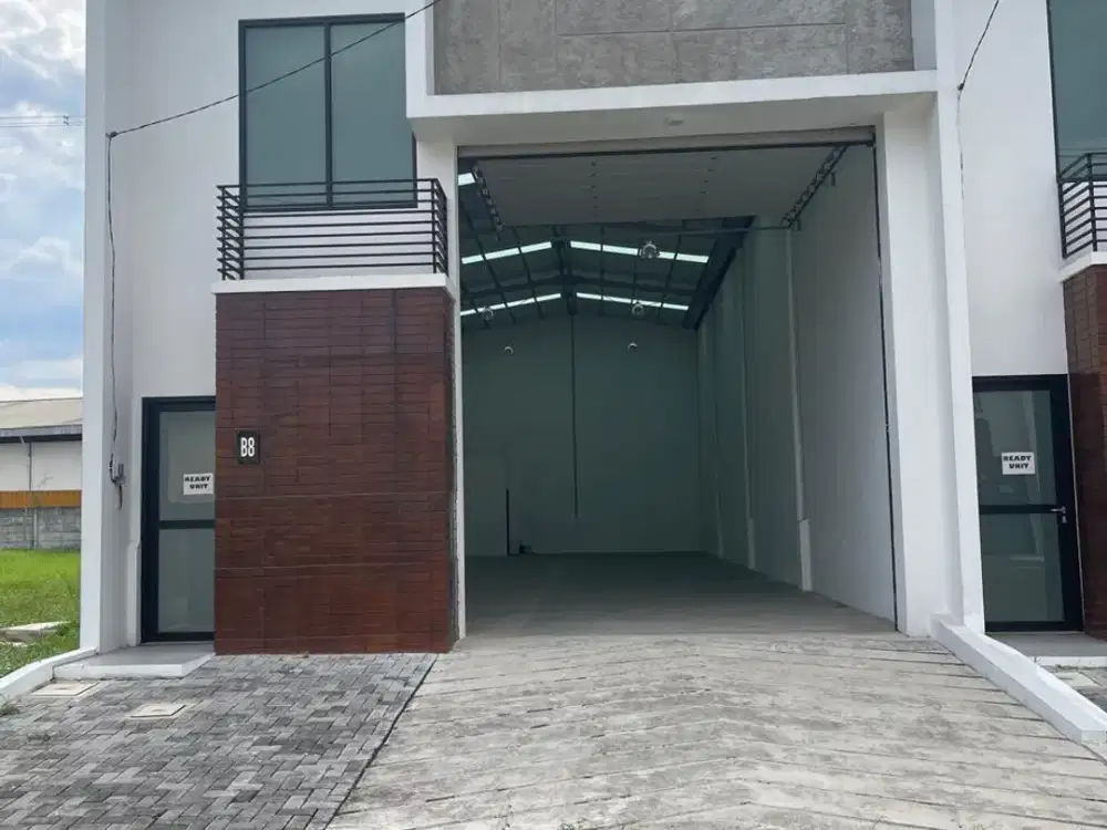 Gudang Baru & Siap Pakai Berada di Cileungsi Bogor