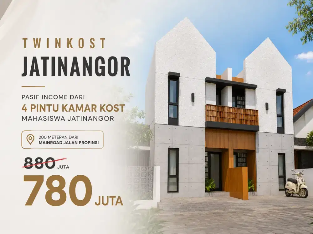 Twinkost Jatinangor SHM 4 Kamar Dekat Unpad ITB IPDN Jatinangor