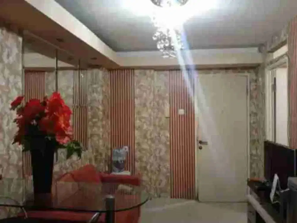 sewa tahunan apart 2br GREEN PALACE TOWER DEPAN furnished kalibata city