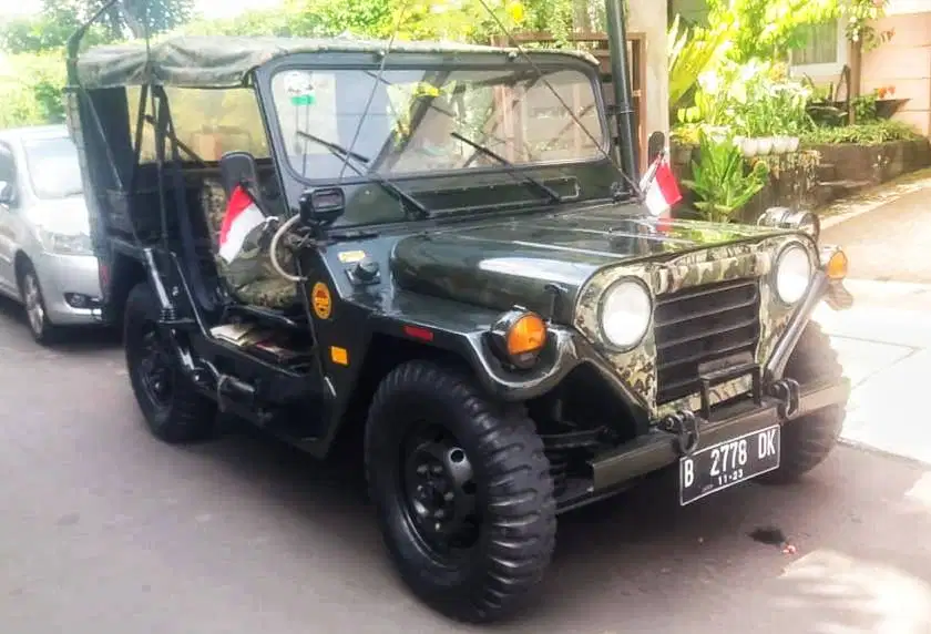 Jeep Utility M-151 type A-2 1970 black hitam bu jeep Mutt 1969/1971
