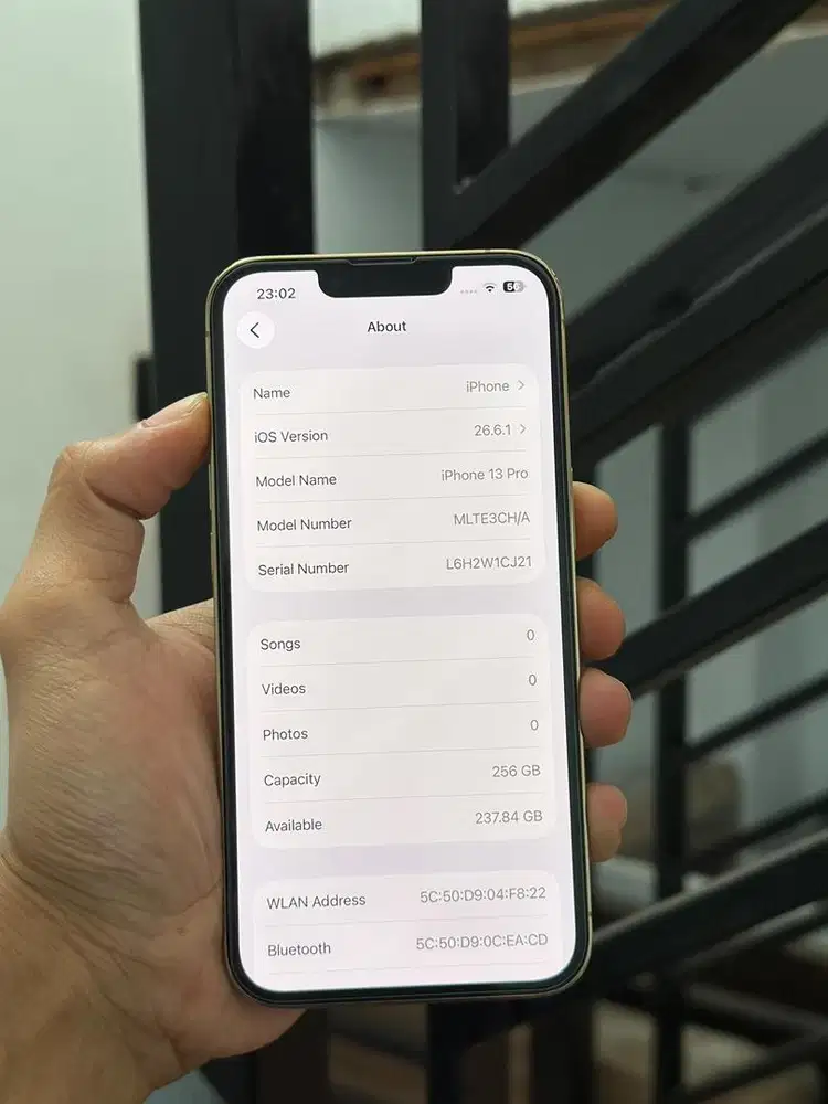 Iphone 13 pro 256 gold beacukai