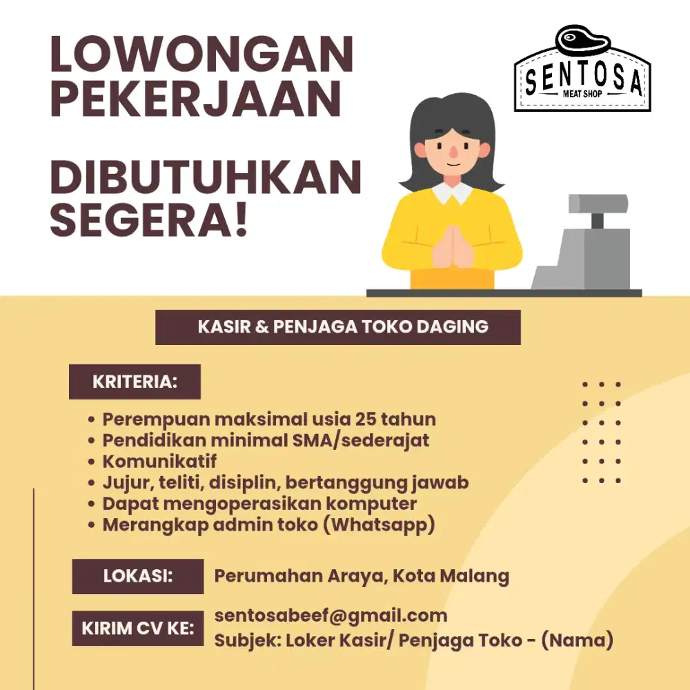 Kasir Toko Daging