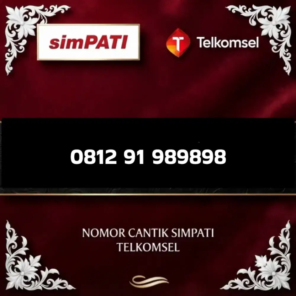 Nomor cantik simpati Telkomsel super