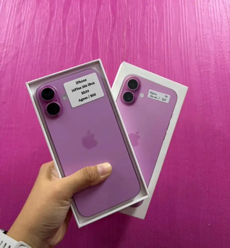 iPhone 16 PLUS, 256GB, iBox, PINK