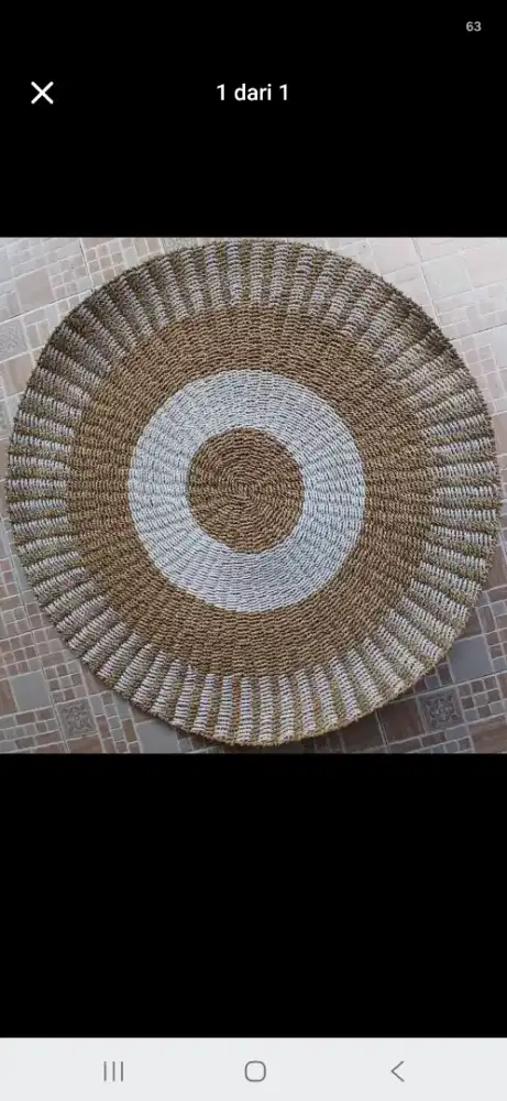 Ambal rotan bundar