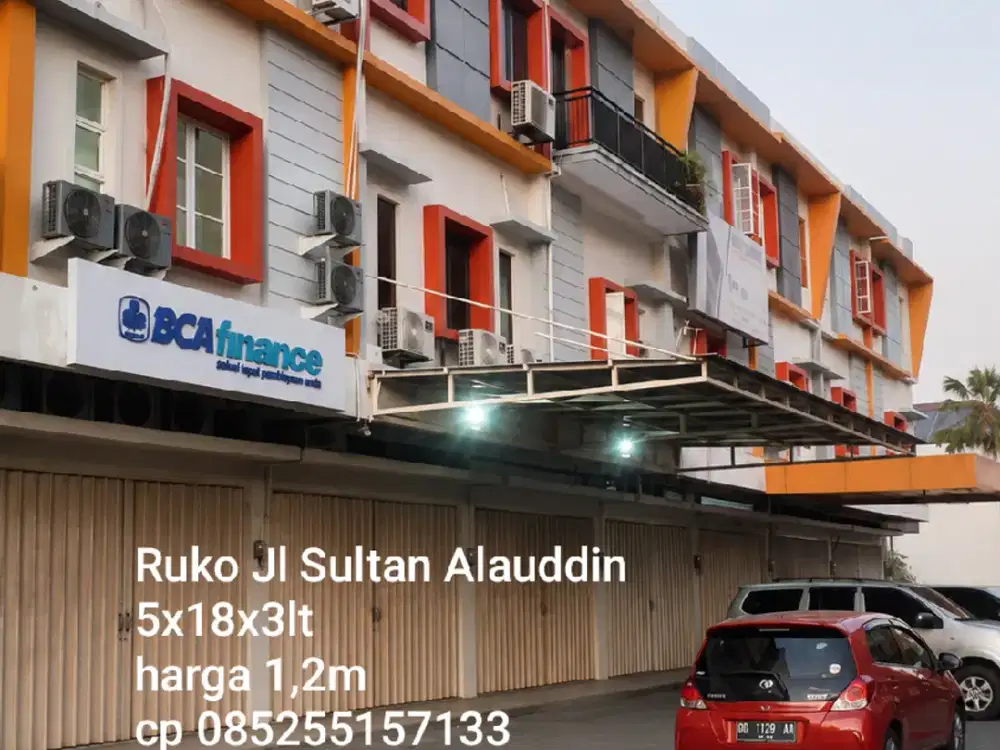 Ruko jl Sultan Alauddin (Lelang)