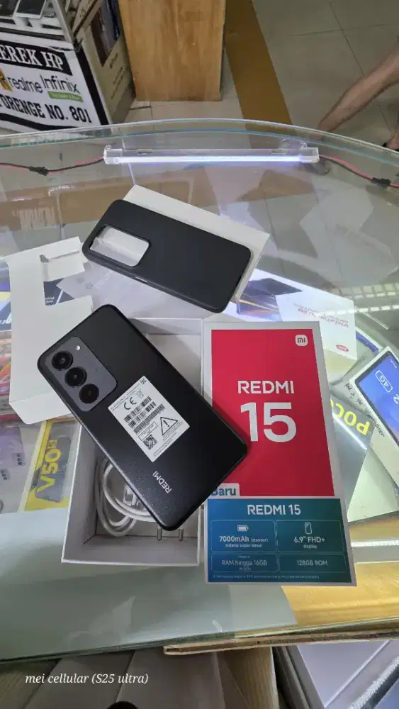 Redmi 15 8/128gb second fullset garansi bisa TT bisa kredit bsa kredit