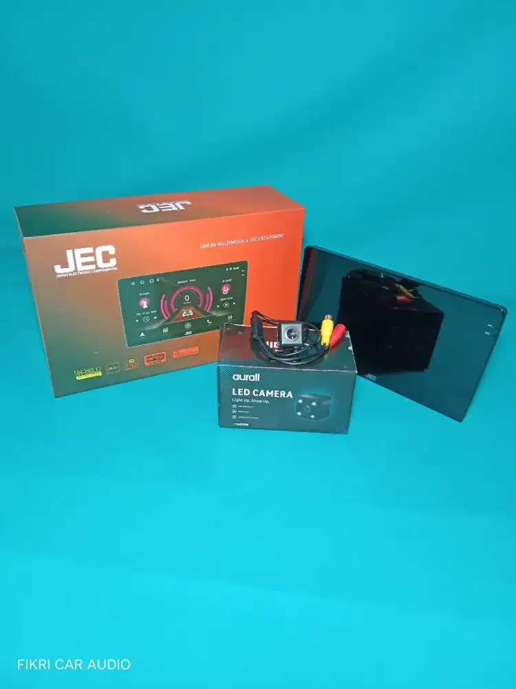 Head Unit Android JEC GD-6980 SHISHIO 1K 9 4/64 QLED & Camera Parkir