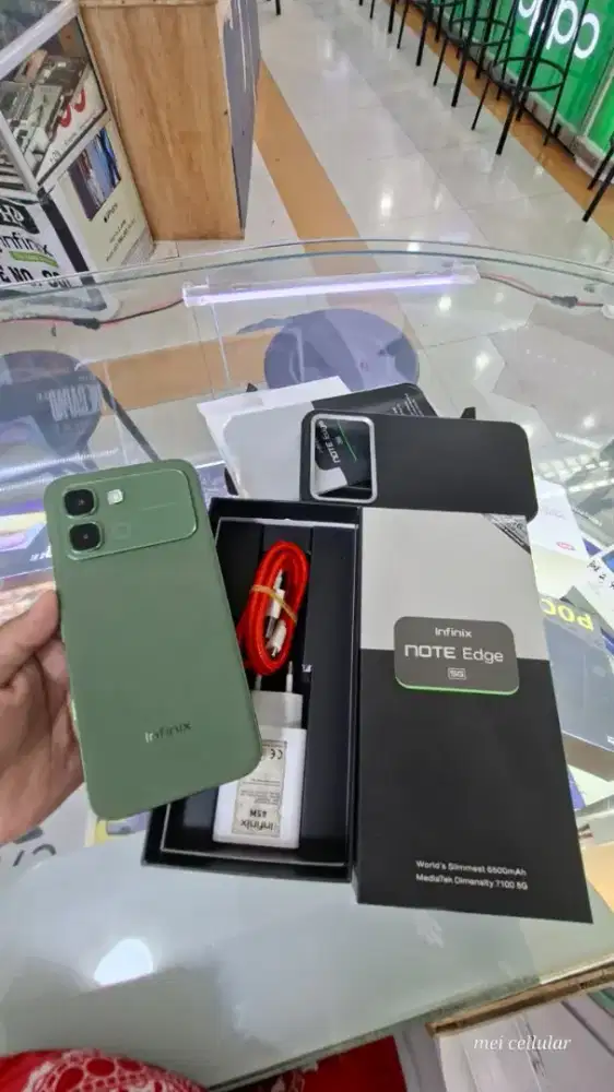 Infinix note edge 5g 8/256 second garansi bisa TT bisa kredit