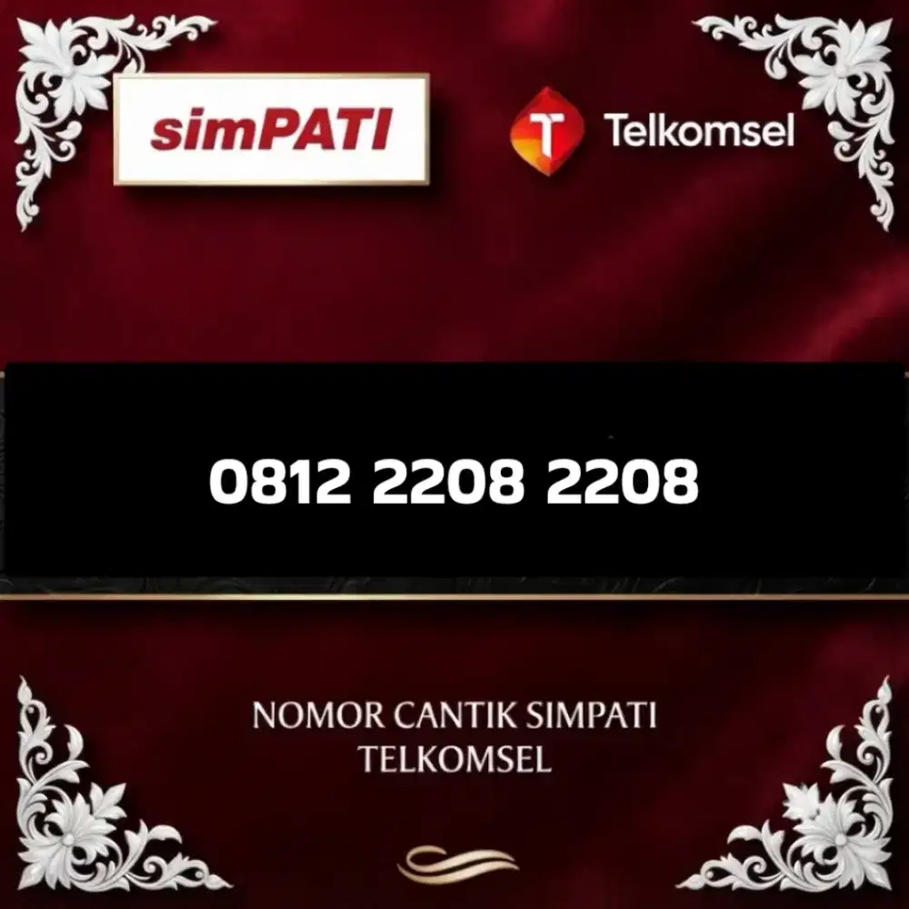 Nomor cantik simpati Telkomsel super