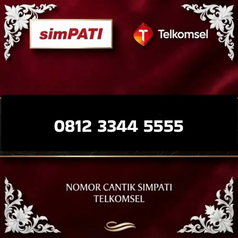 Nomor cantik simpati Telkomsel super