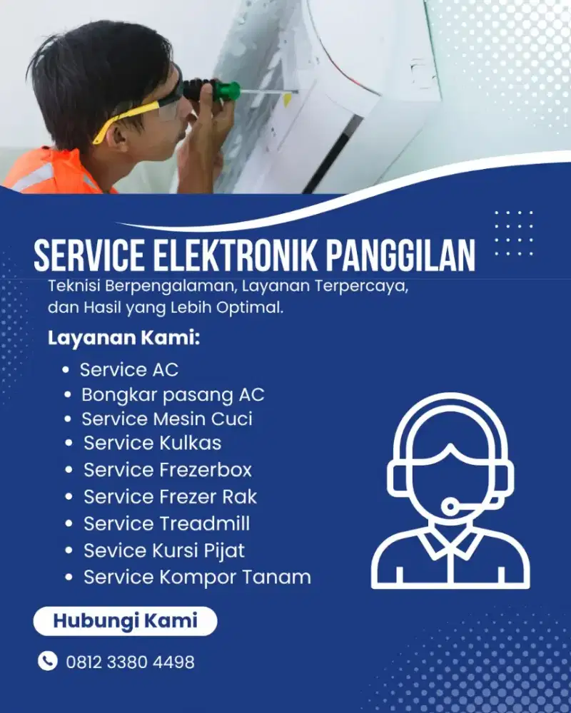 Service Mesin Cuci Kulkas Treadmill Bongkar Pasang Servis AC Surabaya