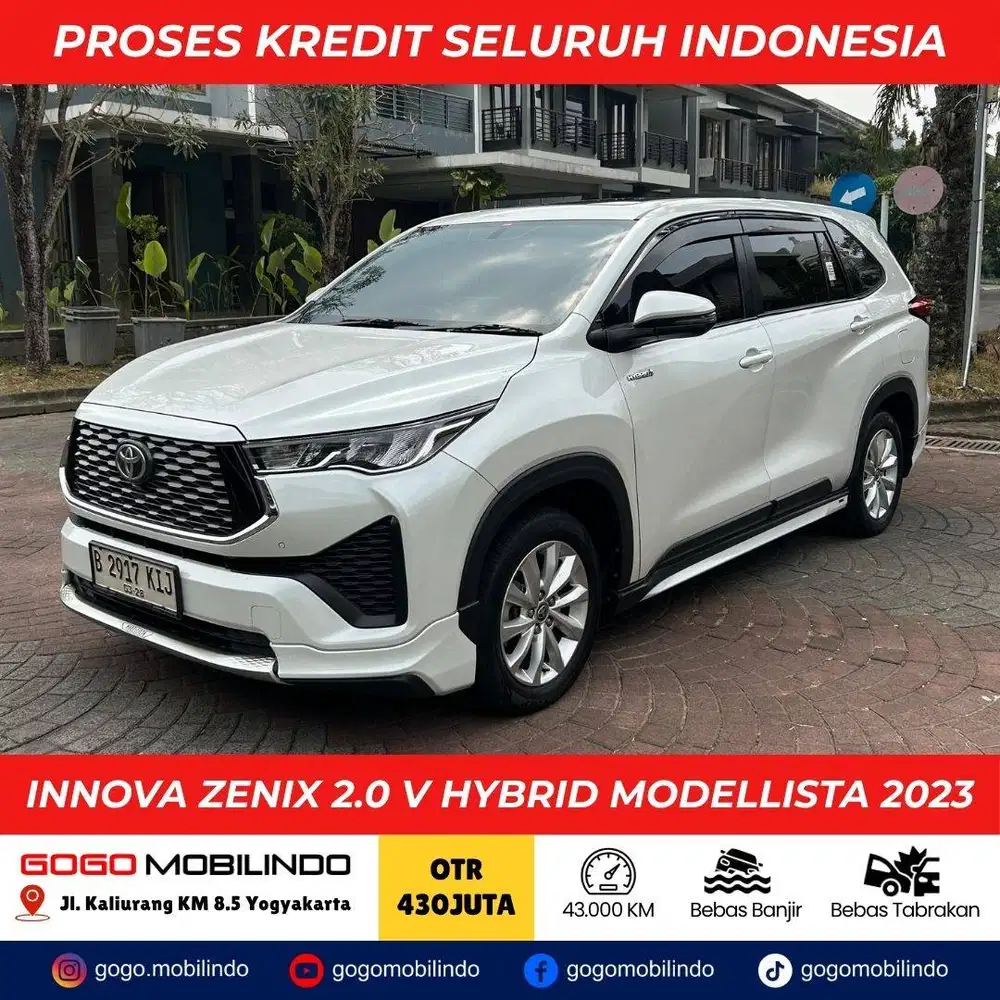 INNOVA ZENIX 2.0 V HYBRID MODELLISTA 2023 Low km Antik dp minim kredit
