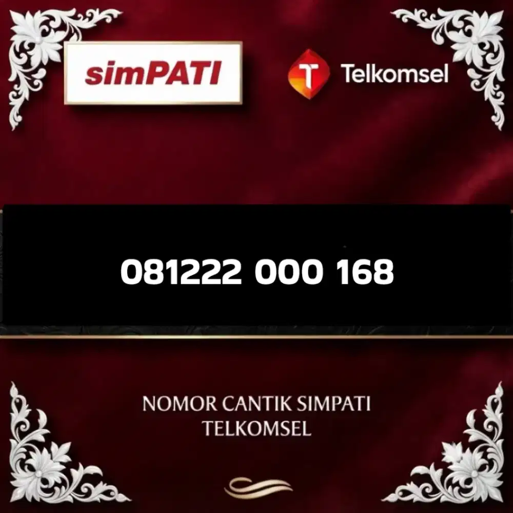 Nomor cantik simpati Telkomsel super