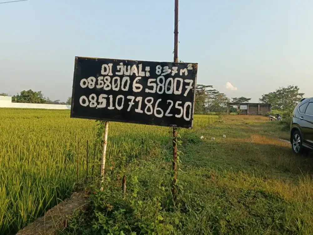 DIJUAL CEPAT TANAH KERING DEKAT KOTA KARANGANYAR
