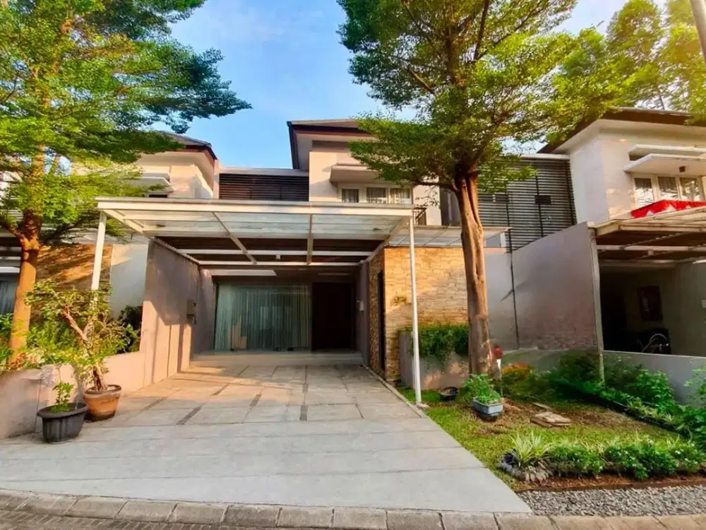 DIJUAL RUMAH SECONDARY - SERENIA HILLS, JAKSEL SUDAH RENOVASI TOTAL | SEMI FURNISHED