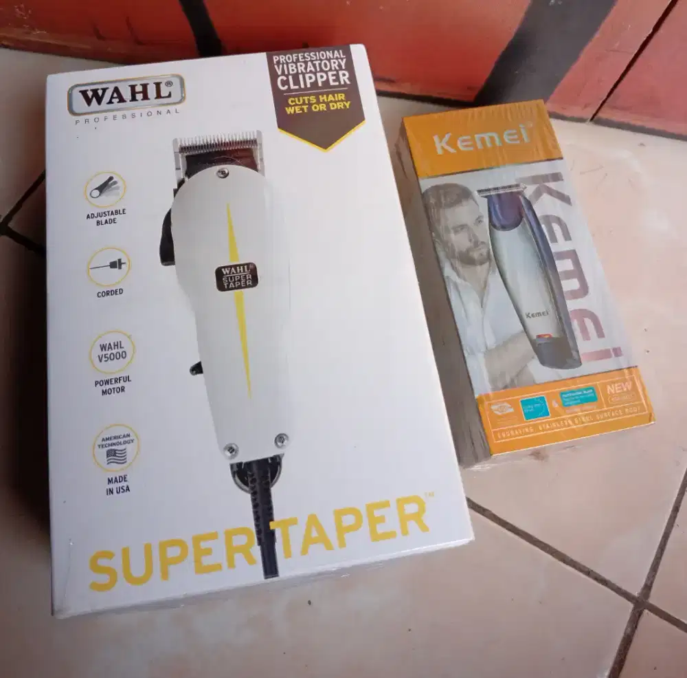 Kliper + trimmer mesin cukur salon/barbershop